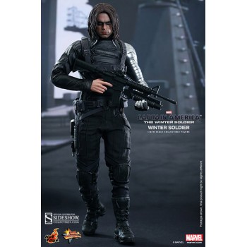 Captain America The Winter Soldier Movie Masterpiece Action Figure 1/6 Winter Soldier 30 cm